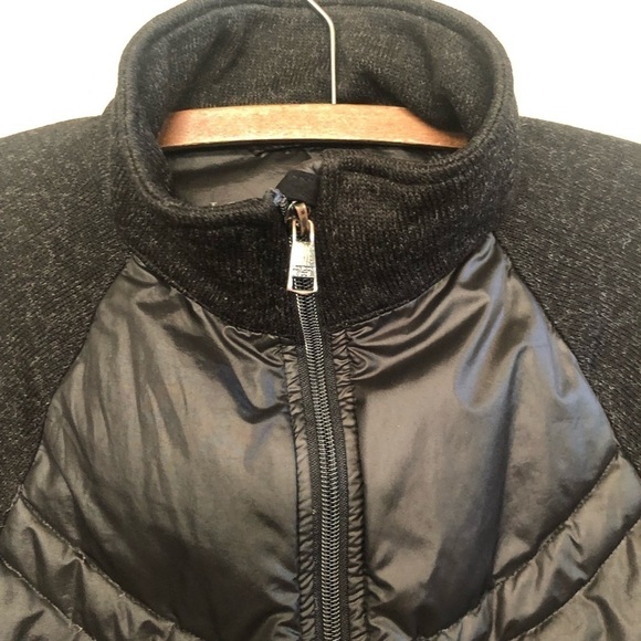 London Fog Women’s Quilted Feathers Down Lightweight Knit Sleeves Jacket Size S - Picture 3 of 16